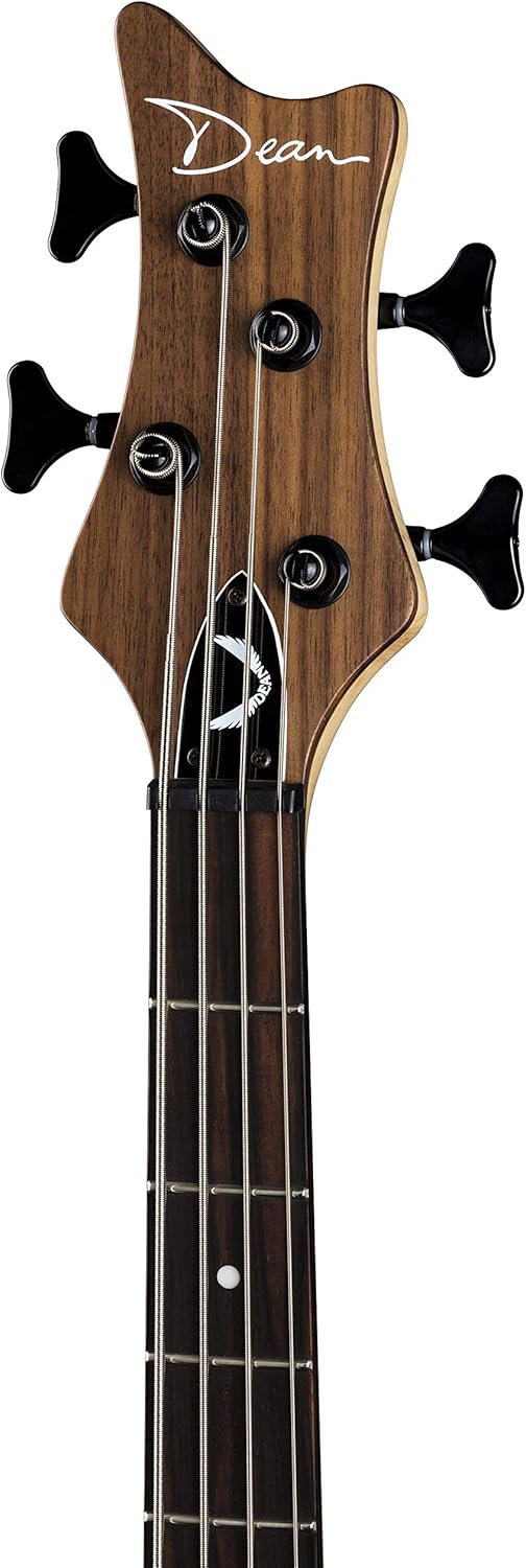 Dean Edge Select Pro 4-String Bass Guitar, Walnut Satin Natural