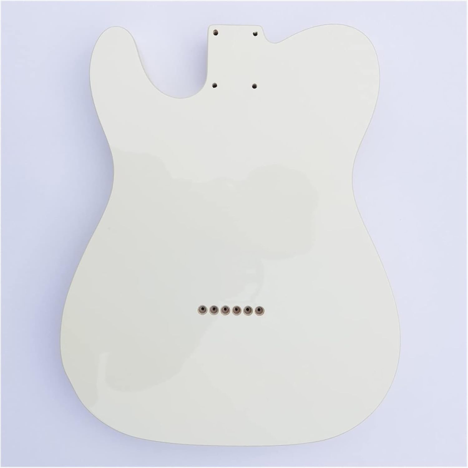 FLFL Alder Wood Real Full Nitro Finished Guitar Body Vintage White for TL Electric Guitar Body Unfinished Guitar Kit