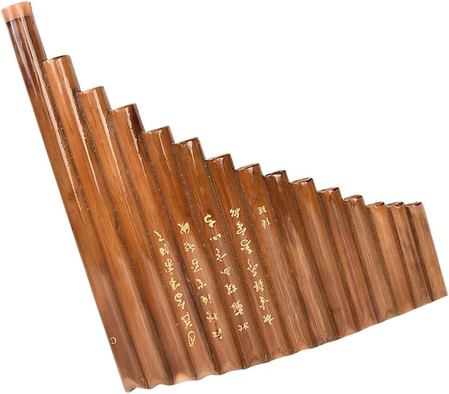 pan flute for beginners Handmade Pan Flute 15 Pipes Wind Instrument G Wrench Flute Pan Flute Folk Musical Instrument