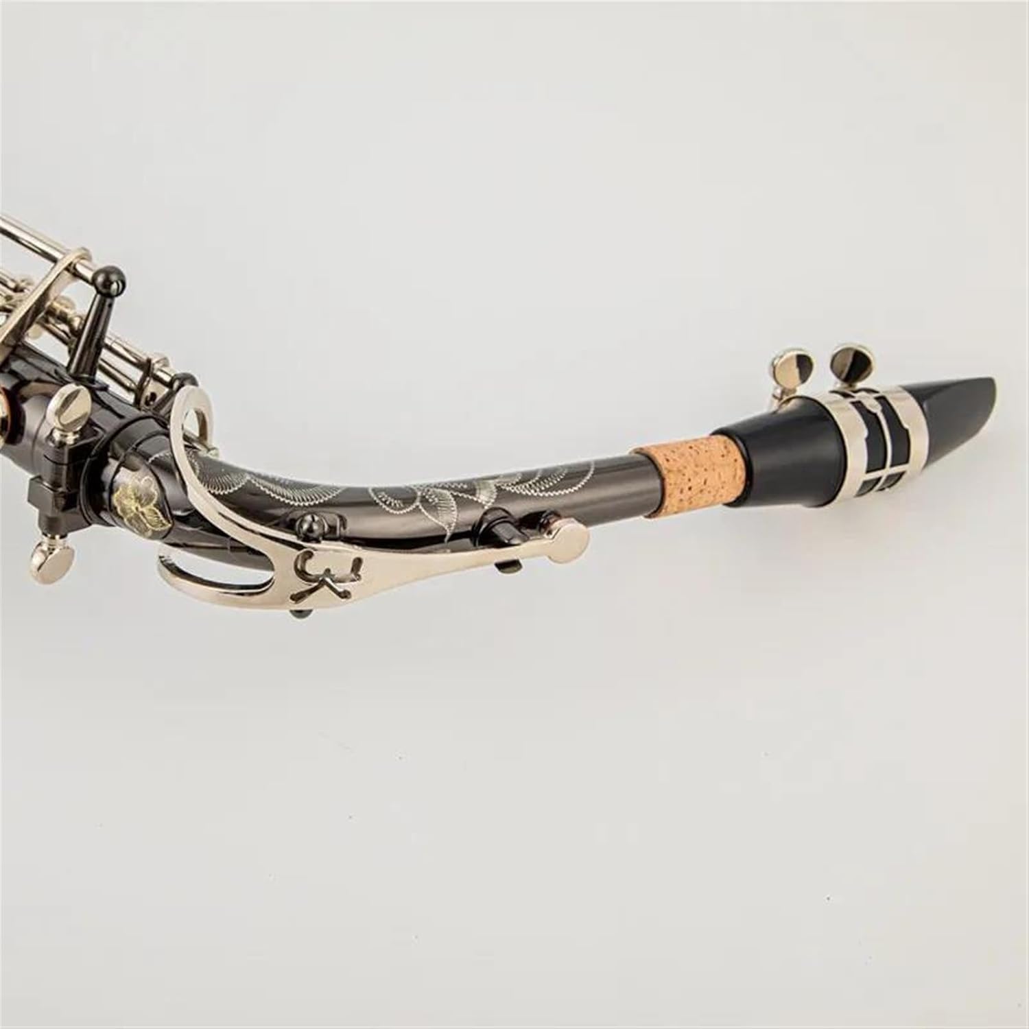 VBDEFRT Woodwind Instruments Saxophone Alto Black Nickel Silver Alloy Alto Sax Brass Musical Instrument With Case Mouthpiece