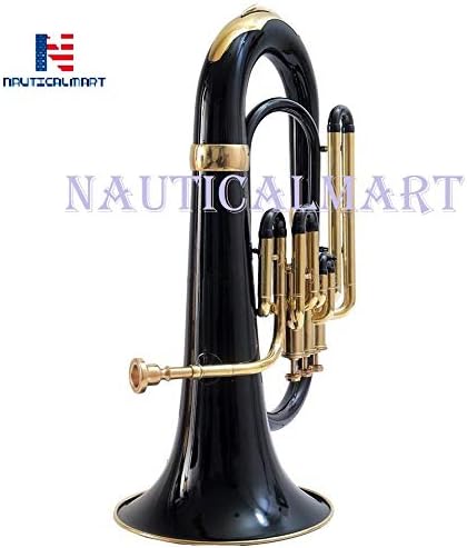 Bb Euphonium 3 Valve - Black Musical Instrument Gift
