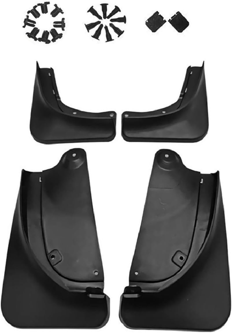 Car Mudflaps Mud Flaps Splash Guards Front Rear Fender Protector，Compatible for Tesla Model Y 2021-2023