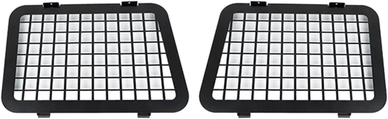 Car Rear Door Window Glass Armor Protect Decoration Frames Cover Compatible For Jeep Wrangler JL 2018-2022 Exterior Parts Accessories(Black B)