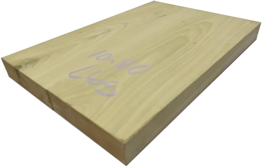 Exotic Wood Zone | Yellow Poplar Electric/Bass Musical Wood Body Blanks | Guitar Luthier Tonewood Suppliers | Glued Unplaned - 21