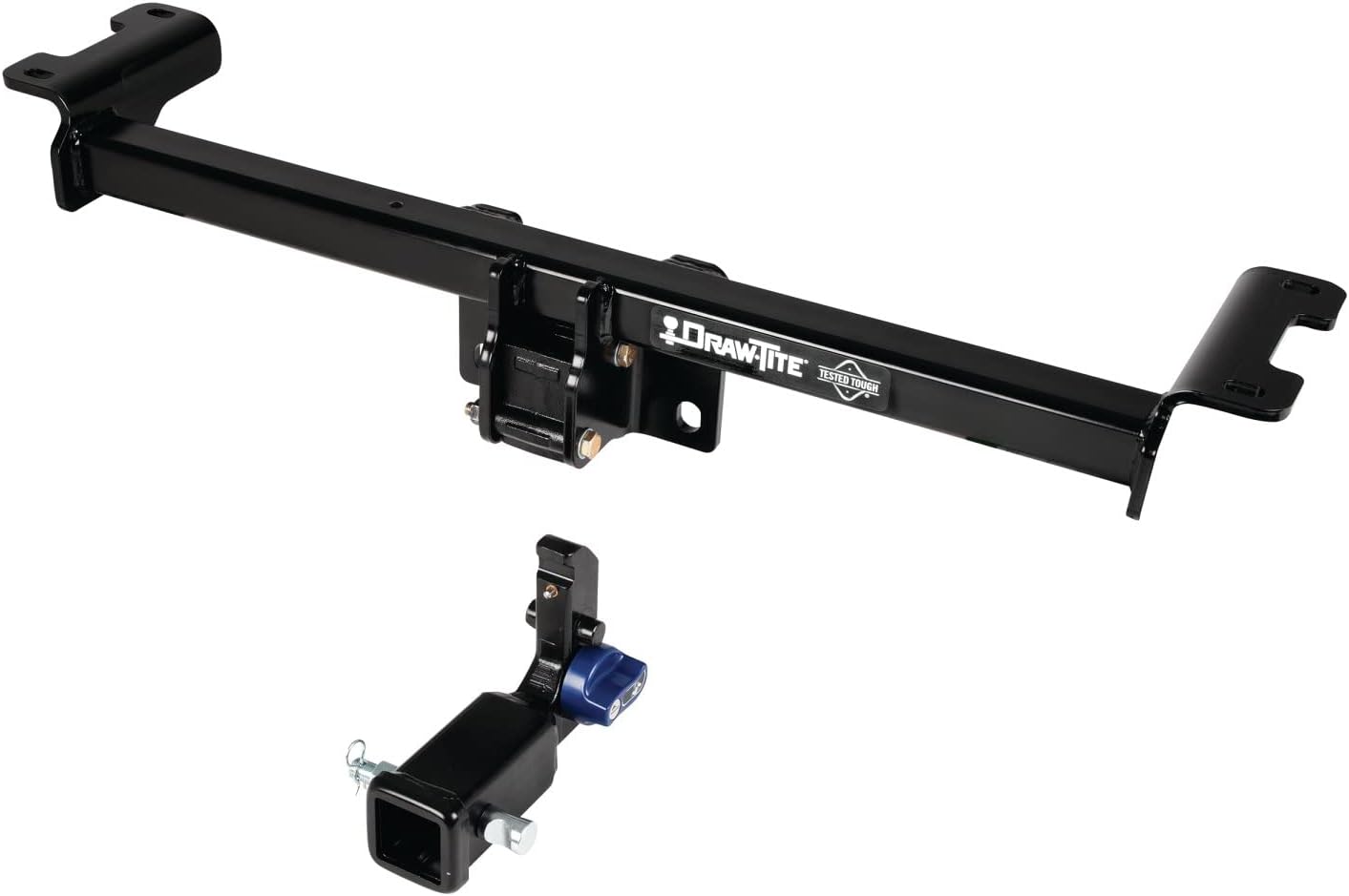 Draw-Tite Hidden Hitch 76902, Completely Hidden Trailer Hitch, 2 in. Removable Receiver, Black, Compatible with 2010 – 2022 Acura RDX