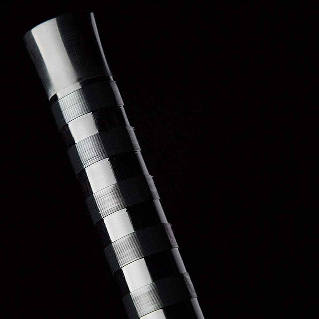 Flute C D E F G Key Bamboo Flute Chinese Traditional Musical Instrument Black Vertical Woodwind Instrument C Flute Musical Instrument (Size : C Tone)