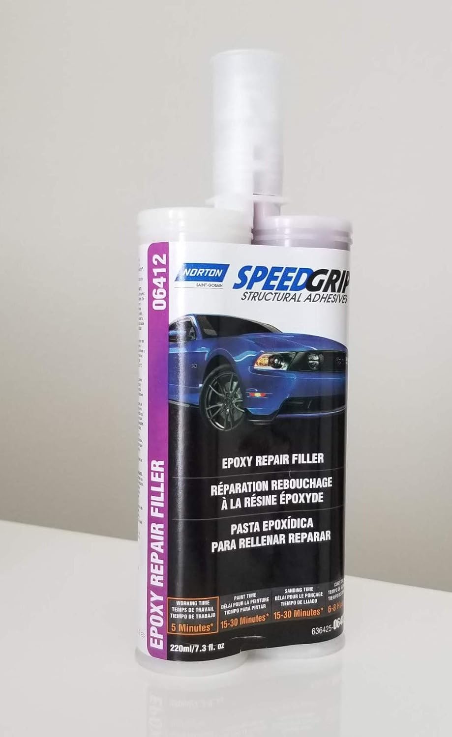 06412 SpeedGrip Flexible Parts Repair Adhesive and Filler Epoxy