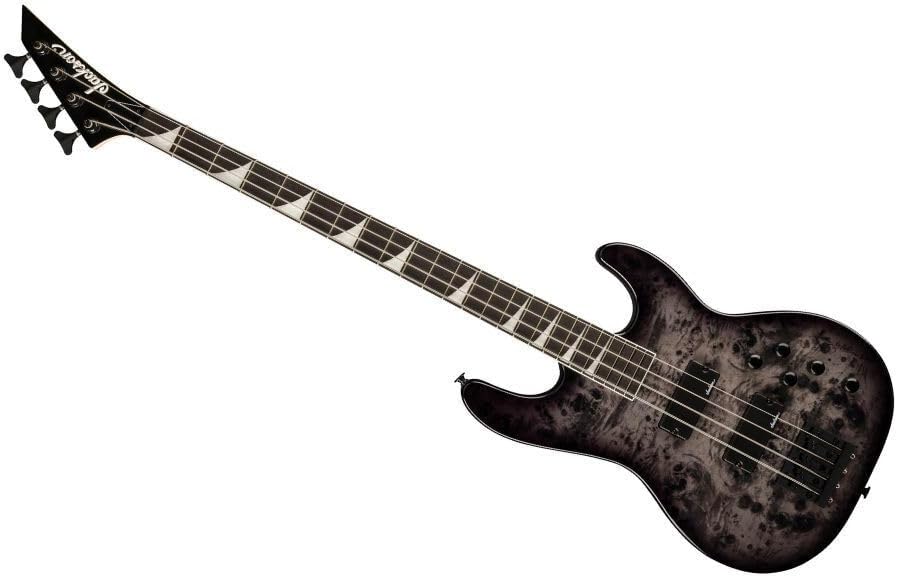 Jackson JS Series Concert Bass CB JS3P Bass Guitar - Transparent Black