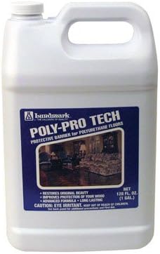 Lundmark Poly-Pro Tech Semi-Gloss Polyurethane Floor Protector Liquid 1 gal.