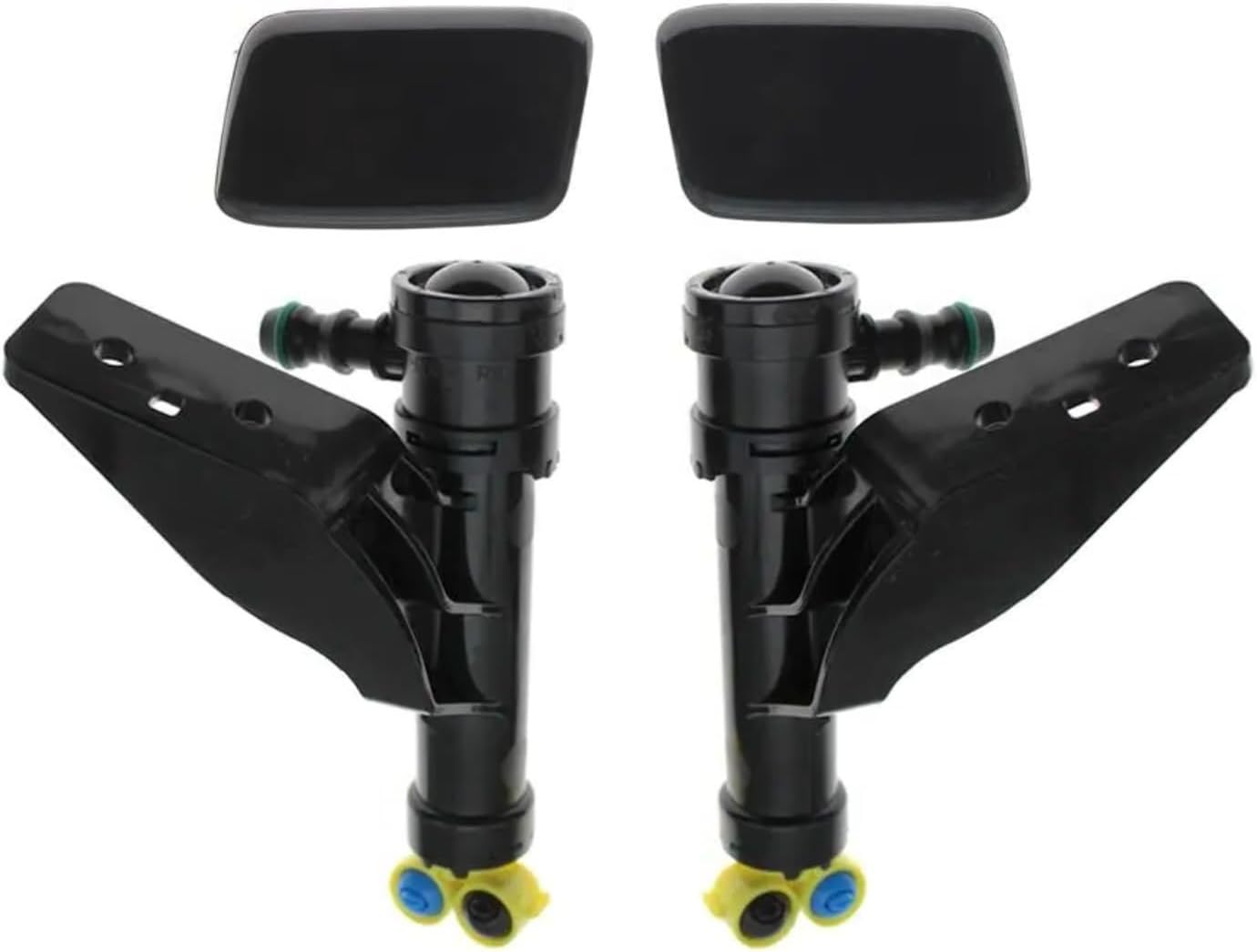 Car Headlight Washer Jet, for Hyundai, for Genesis Sedan 2015 2016 98681-B1000 98672-B1000 Front Left Right Bumper Headlight Headlamp Wahser Sparyer Nozzle Pump Cylinder