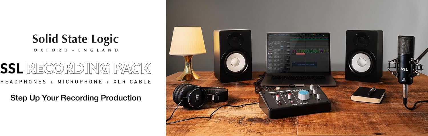 Solid State Logic SSL2+ Recording Pack