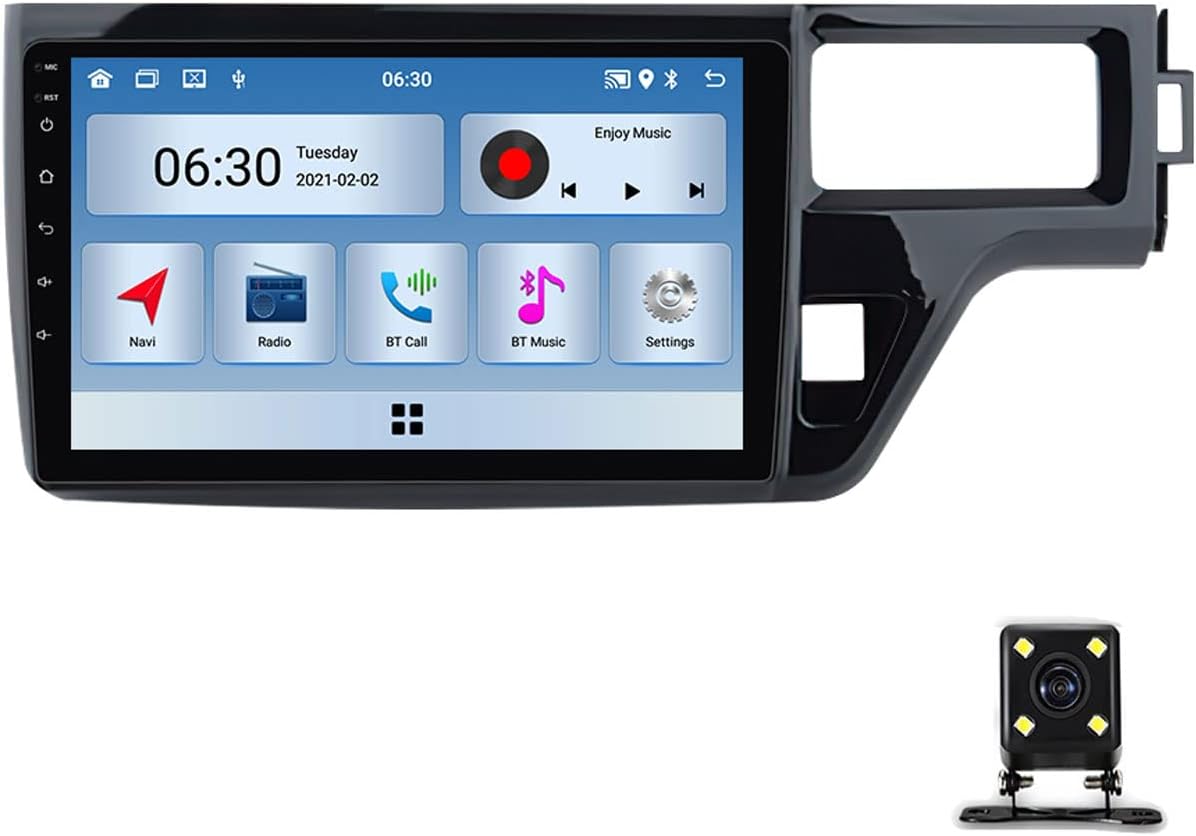 Car Stereo Multimedia MP5 Player for Honda Stepwgn 5 2015~2021 Car Audio with Rear View Camera FM Radio 9 Inch Touch Screen Stereo Support Bluetooth/SWC/USB/Mirror Link/Carplay/Auto