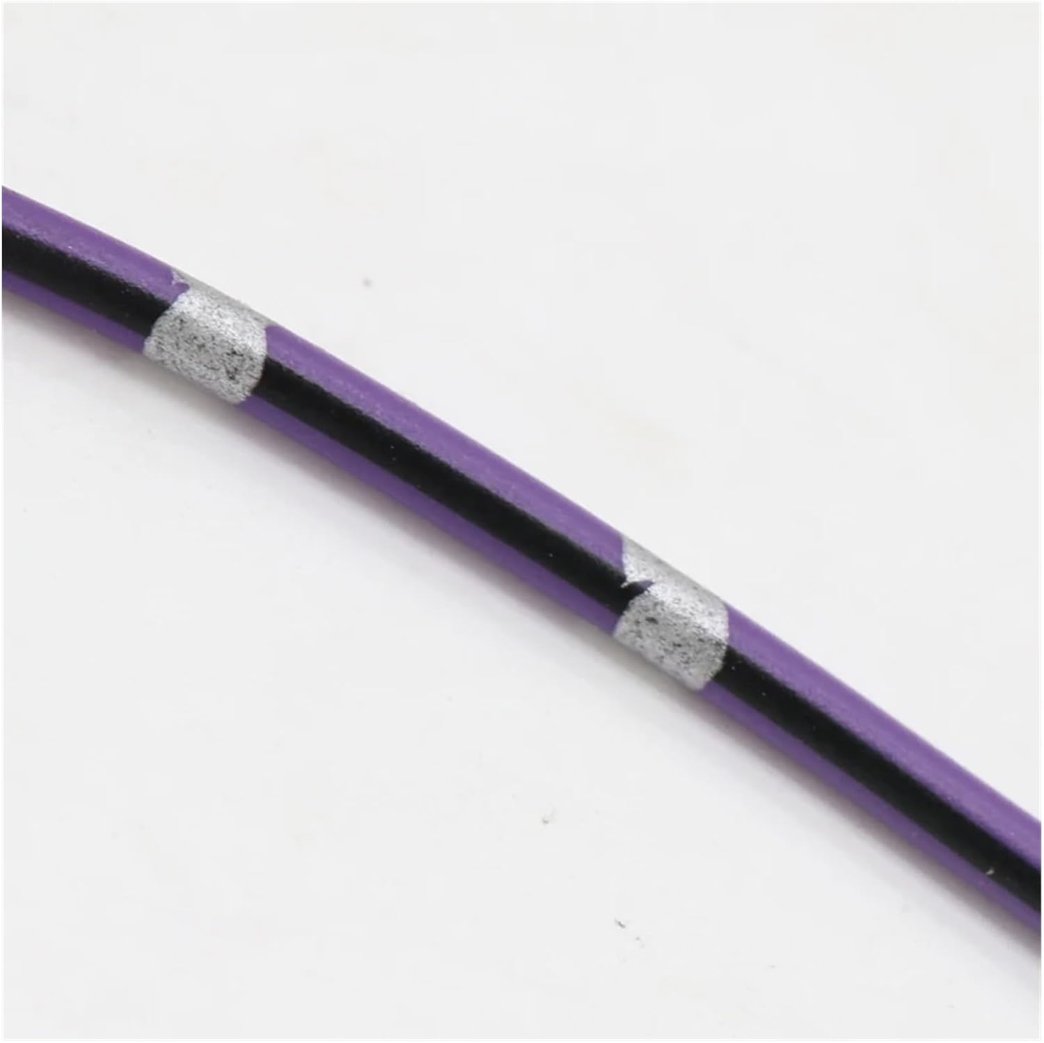 RAHBI 100m AVSS Car Wire 24 22 20 18 16 14AWG Speaker Audio Cable OFC Oxygen-Free Copper Twisted Pair Power Cord Line Leisurely (Color : Purple Black-100M, Size : 16AWG Sq1.25mm)