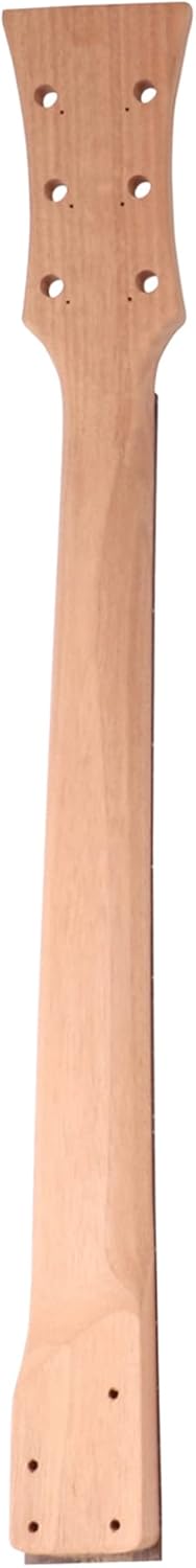 DIY Electric Guitar Kit Beginner Kit 6 String Right Handed with Mahogany Body Mahogany Neck Rosewood Fretboard Black Hardware Build Your Own Guitar.