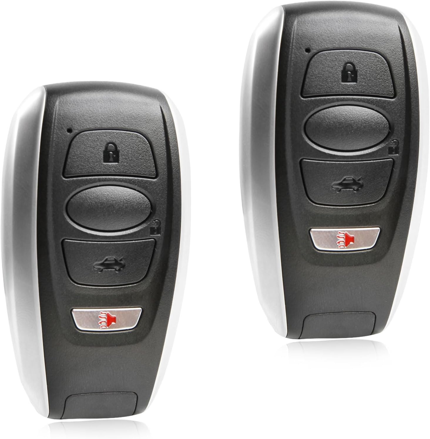 2X USARemote Keyless Entry Remote Car Key Fob 4-Button Replacement for Subaru Legacy Outback Forester BRZ Impreza WRX STI XV-Crosstrek (HYQ14AHC, 88835-AL04A, 315 Mhz) Two