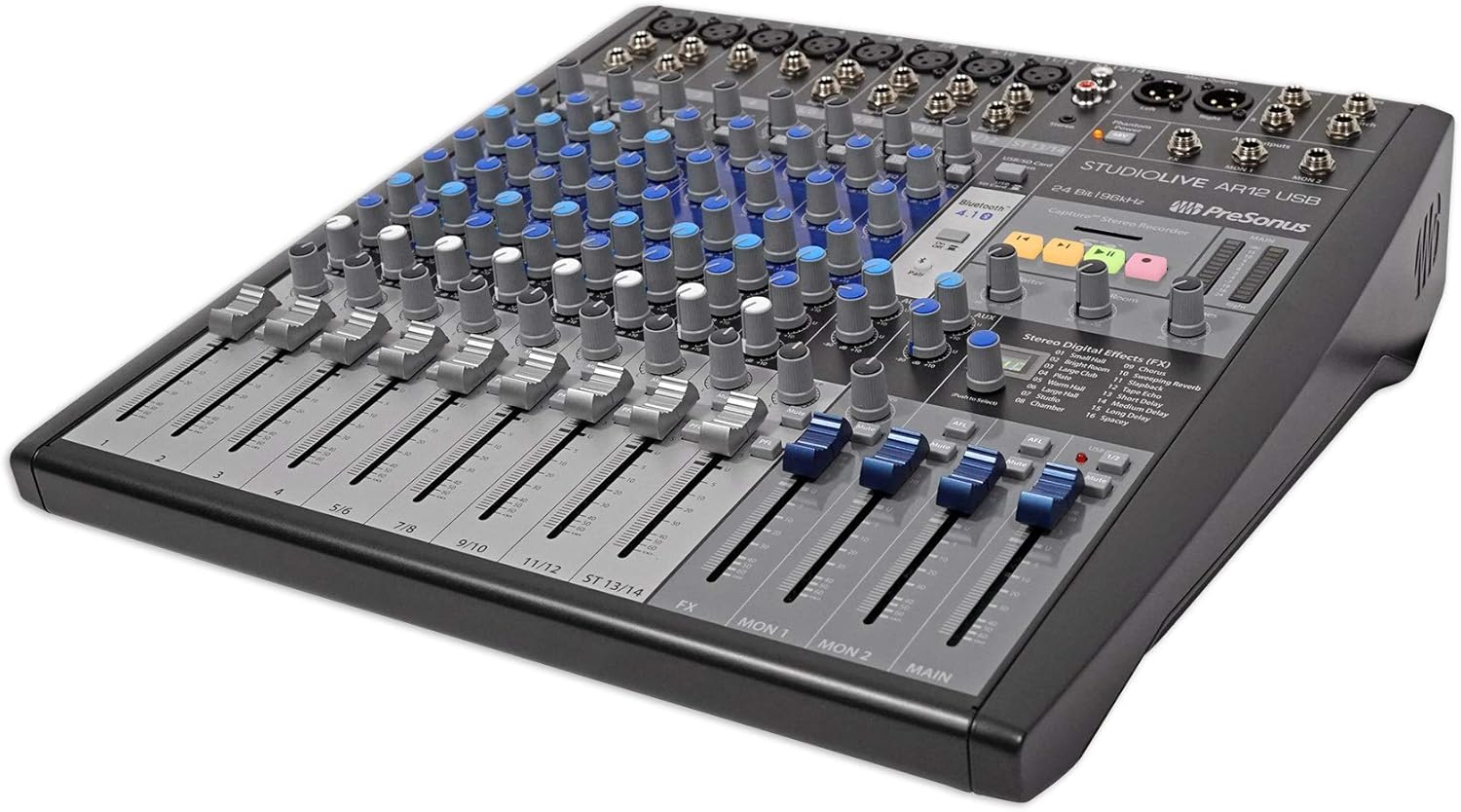 PreSonus StudioLive AR12 USB 14-Channel hybrid Performance and Recording Mixer