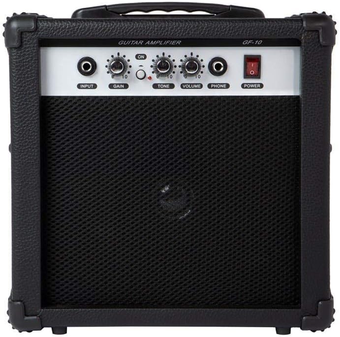 Indio by Monoprice 6-String Cali Complete Full-size Electric Guitar Package, 10-Watt Amp, Guitar Strap, Extra Strings