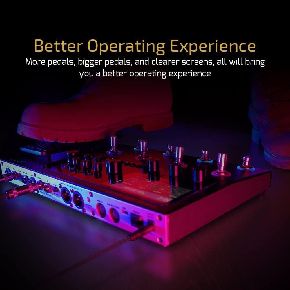 VALETON GP-200 - HD modeling Multieffect and USB Audio interface, Black