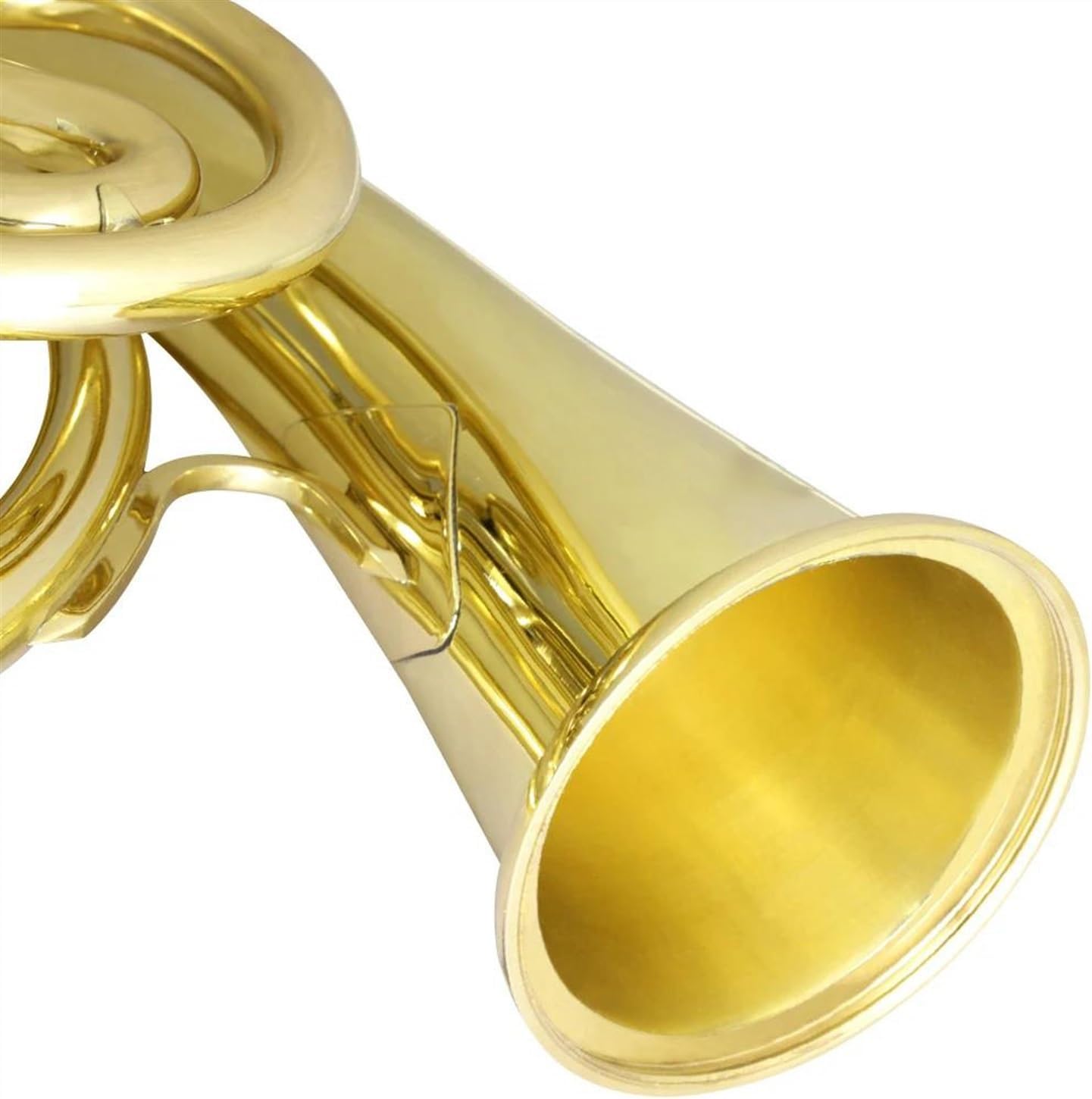 Brass French Horn Bb Brass Body 4 Keys French Horns With Case Professional Brass Instruments B Flat Golden Split French Horn