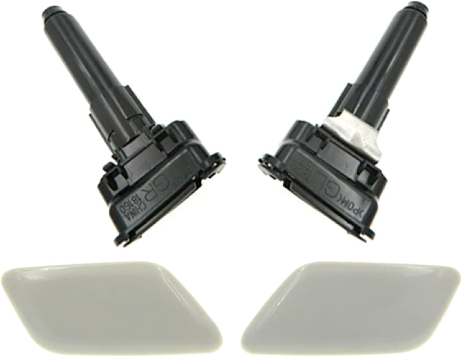 Car Headlight Head Light Lamp Washer Nozzle Cover Cleaning Cap,for Nissan Patrol 2013+ 286413ZD0A/286423ZD0A