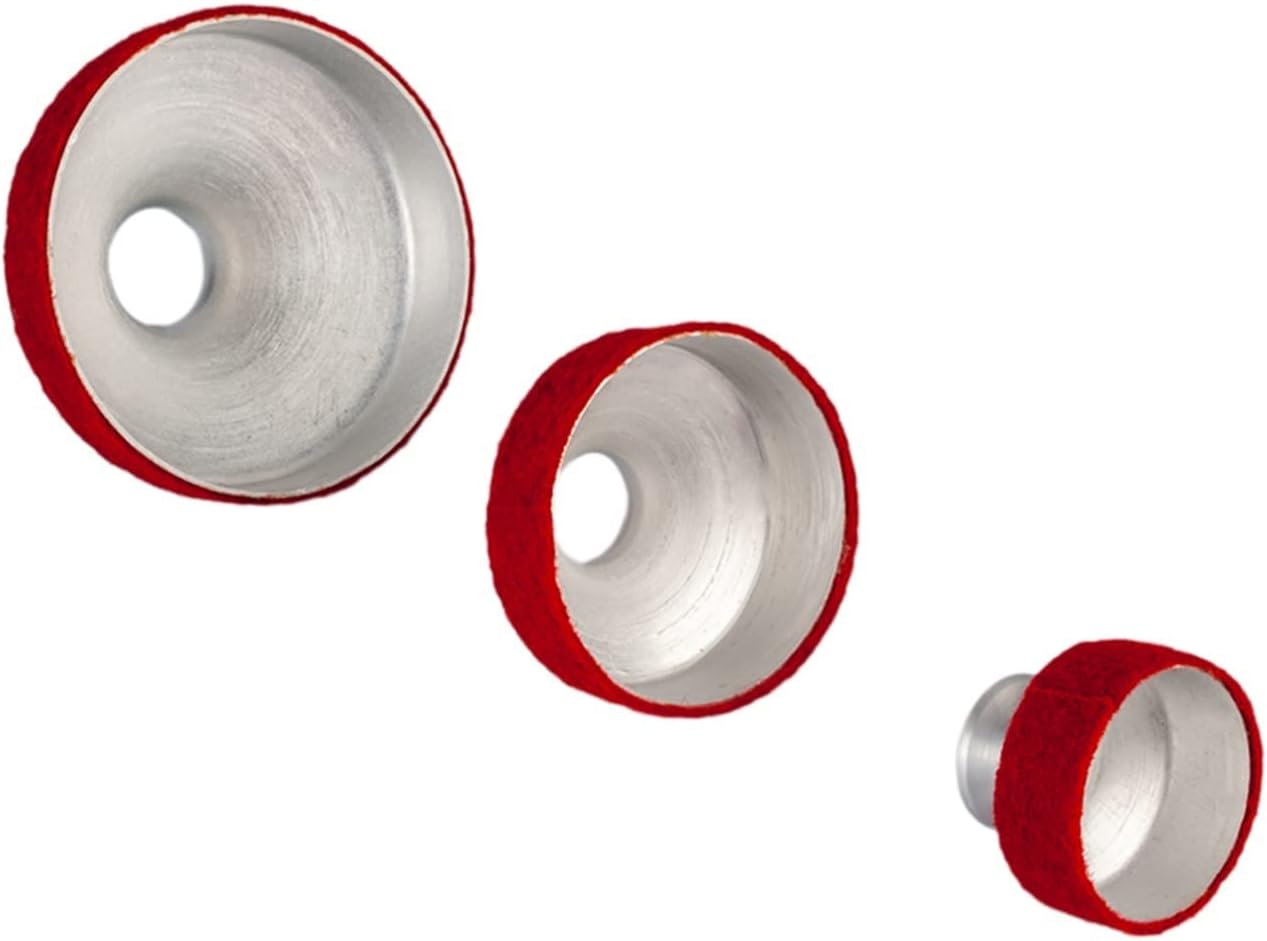 Saxophone Parts 3PCS Lightweight Aluminum Alloy Sax Mute Saxophone Sound Dampener Silencer