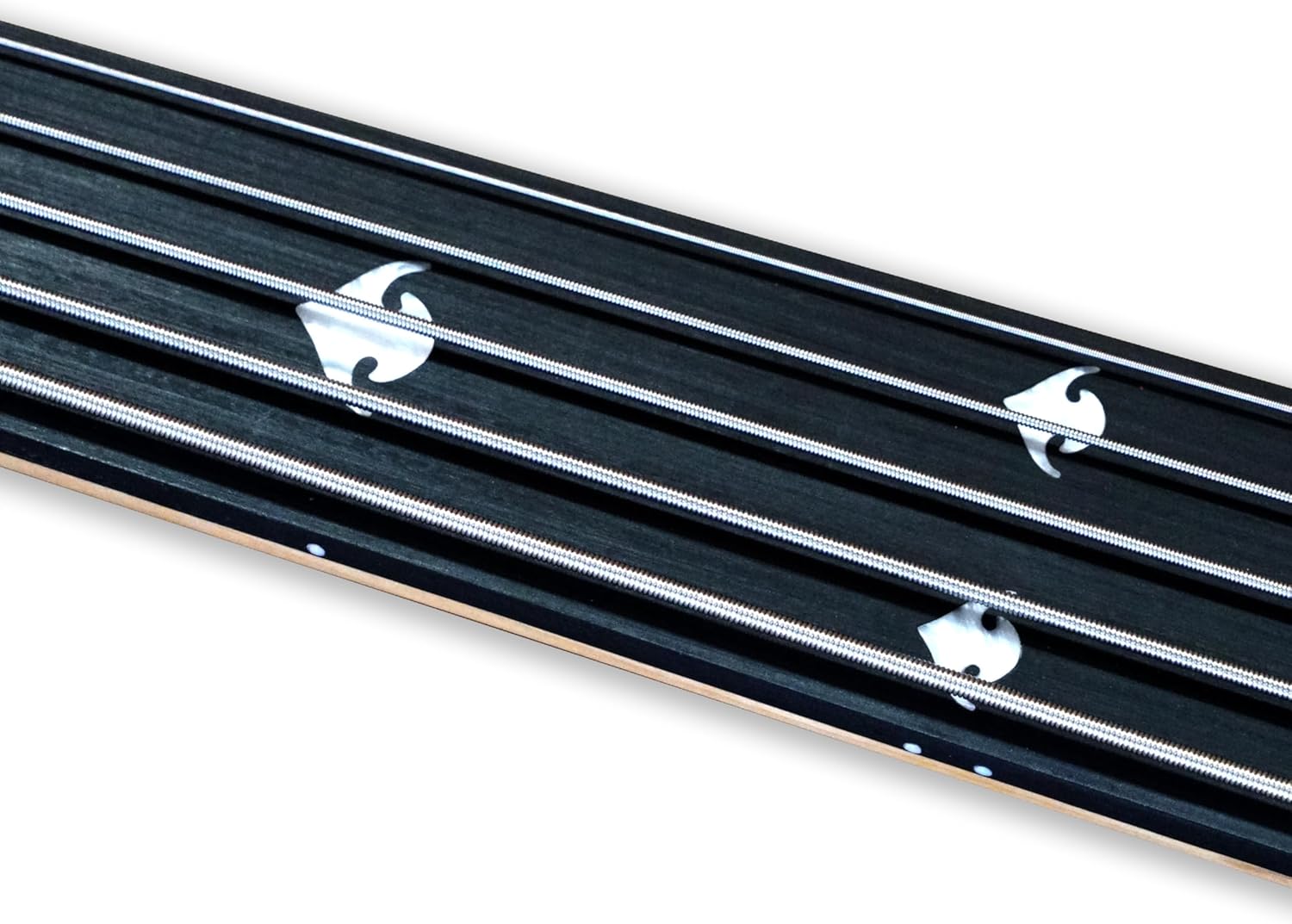 TARIO Fretless 5 string electric bass Guitar Millettia Laurentii Top Okoume body composite ebony fingerboard