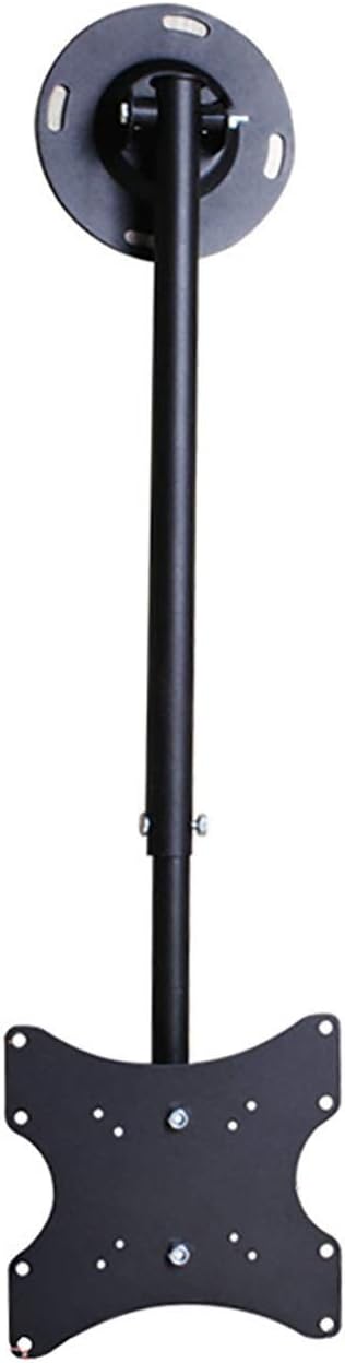 TV Stand Tv Wall Mount Ceiling Mount Tv Bracket Flip Down, Holds Up to 25kg Screens, Tilt Swivel Telescopic Bracket, Fits Most 13