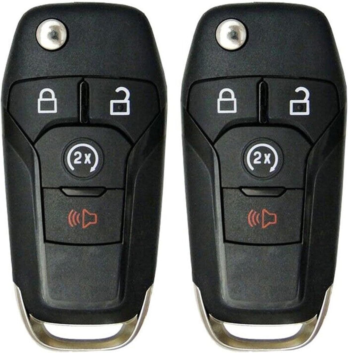2X New Replacement Key Fob Compatible with and Fit for Select Ford Vehicles 902 MHz - MPN N5F-A08TDA-01