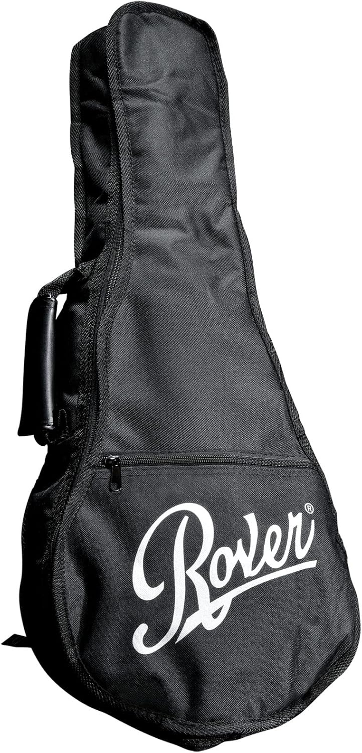 Rover RM-85 Deluxe F-model Mandolin – Burgundy Burst – Solid Sitka Spruce Top & Flamed Maple Body with Adjustable Bridge and Gig Bag