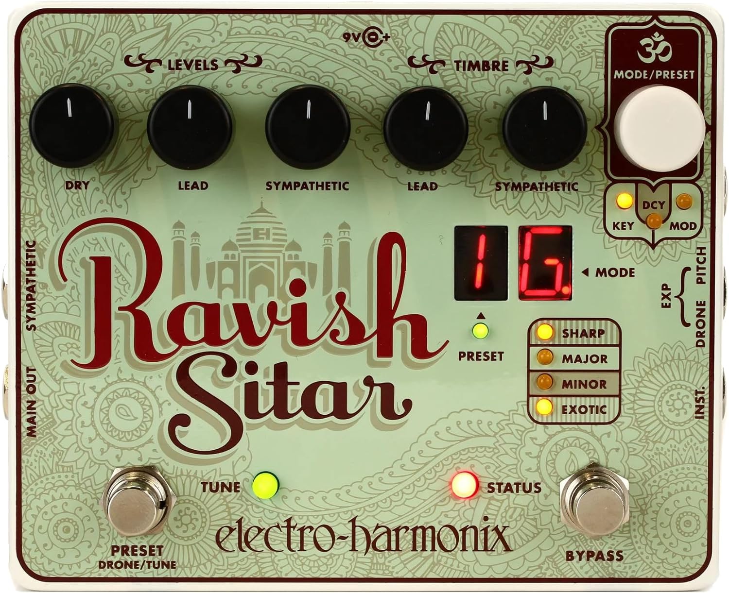 Electro-Harmonix Ravish Sitar Emulator Pedal