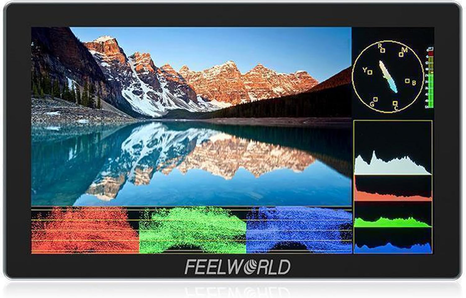 FEELWORLD P6X 5.5 Inch 1920x1080 Pixels Aluminium DSLR Camera Field Monitor Touch Screen 4K HDMI 1000cd/m² Support 3D LUT Log to Rec.709