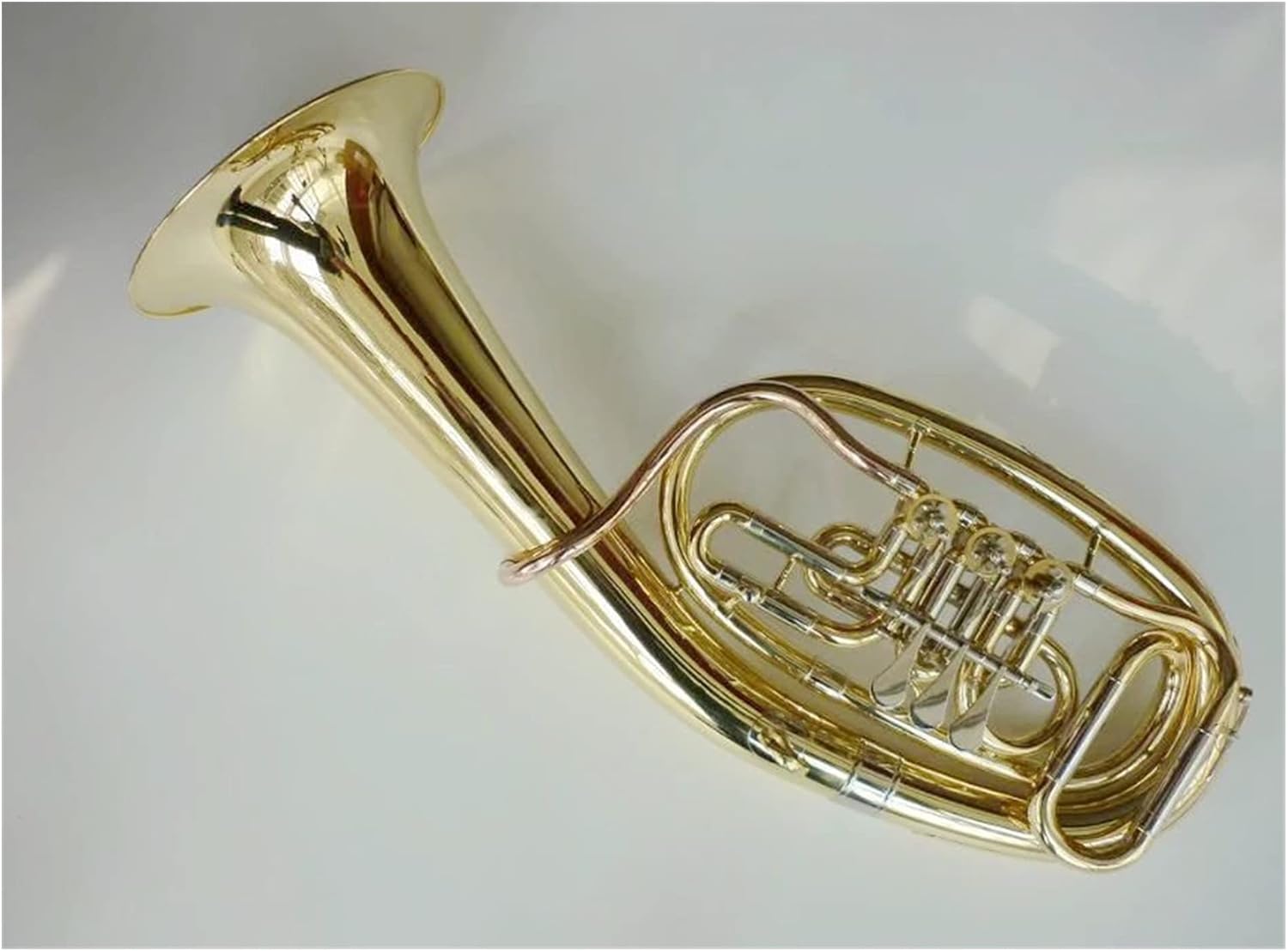 High-Grade Brass Bass Horn B Flat Student Euphonium