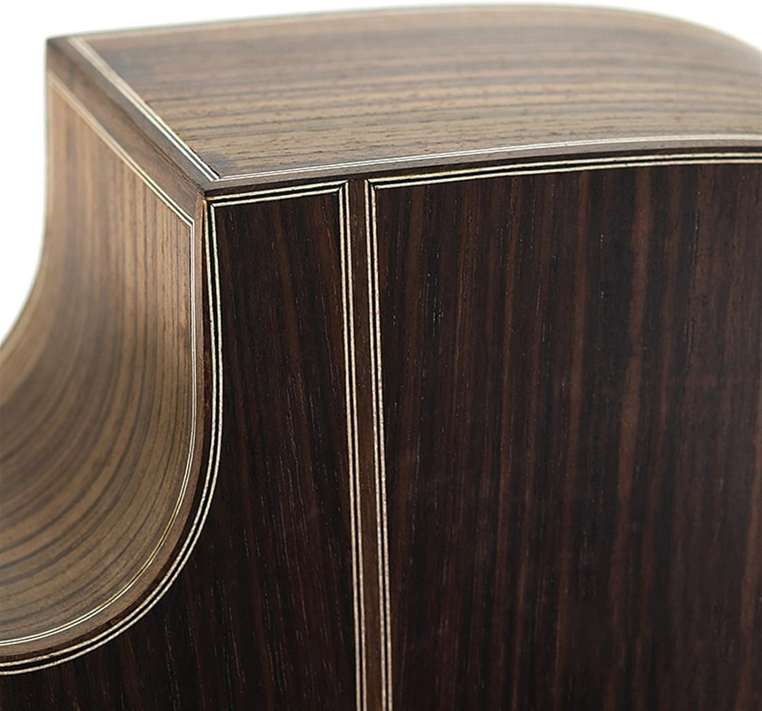 Folk Guitar Missing Corner Full Single Finished Barrel Combination Rosewood Back Side Spruce Veneer Guitar Material DIY Guitar Kit