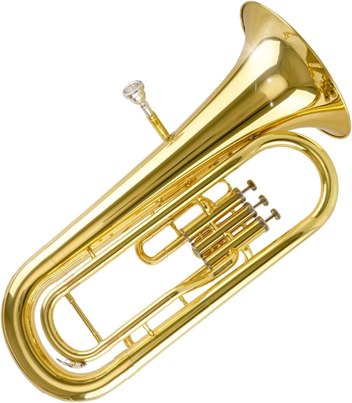 Euphonium In B Flat Upright Key Suitable For Beginners Euphonium All-brass Instrument