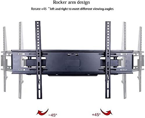 TV Wall Brackettv mounts Stands Tv Wall Mount Tilting Tv Brackets with Articulating Arms Full Motion TV Mount Bracket for 26-70 Inch Flat Curved TVs Max 400x400mm Up to，Black-3270 inches