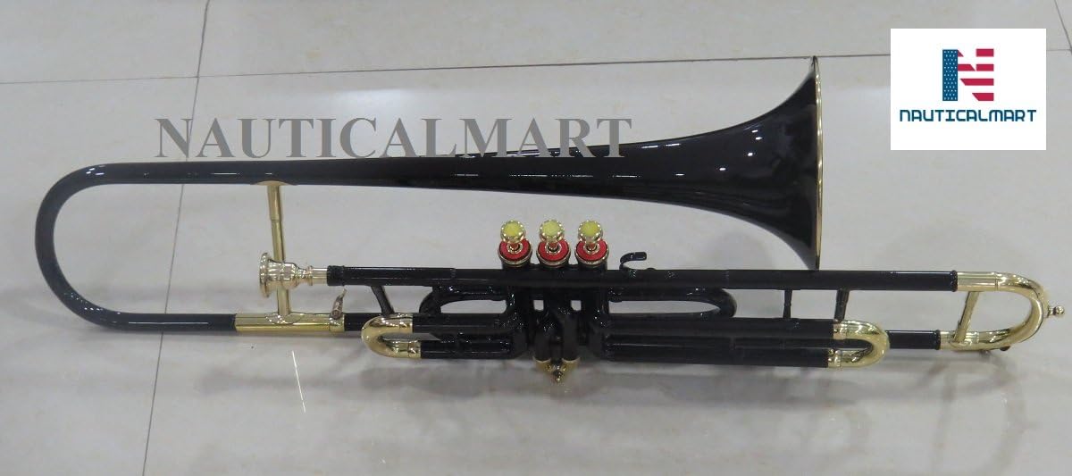 Nauticalmart Valve Trombone Bb Black