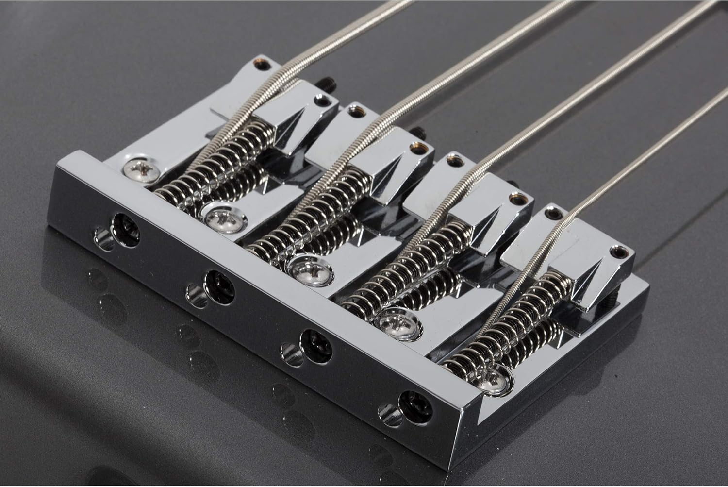 Schecter 1440 Banshee Bass Guitar, Carbon Gray