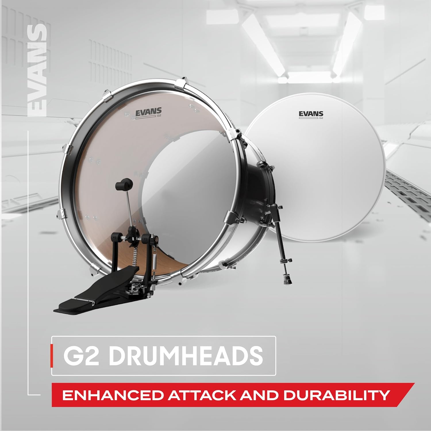 Evans Drum Heads - G2 Clear Fusion Pack (10