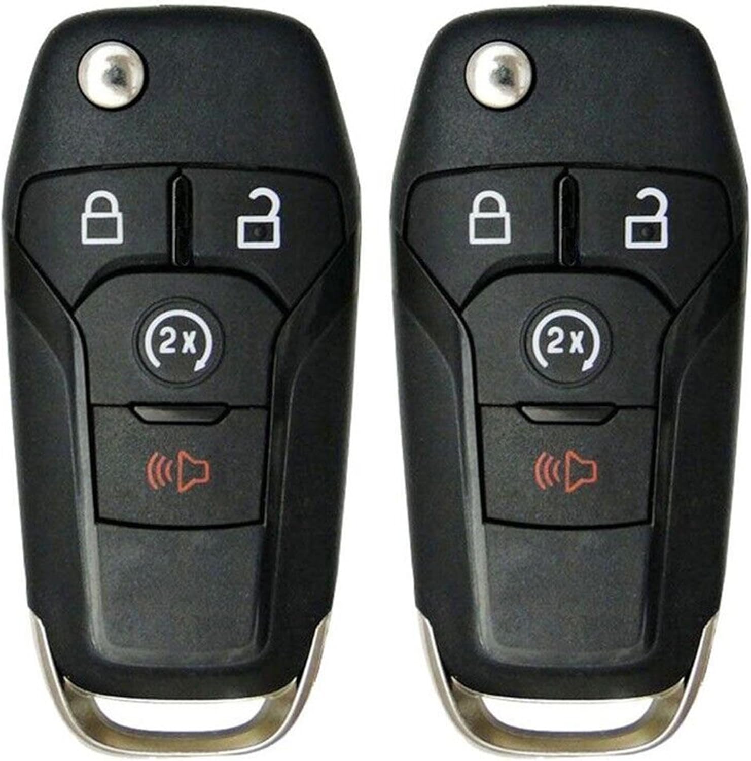 2X New Replacement Key Fob Compatible with and Fit for Select Ford Vehicles 902 MHz - MPN N5F-A08TDA-01
