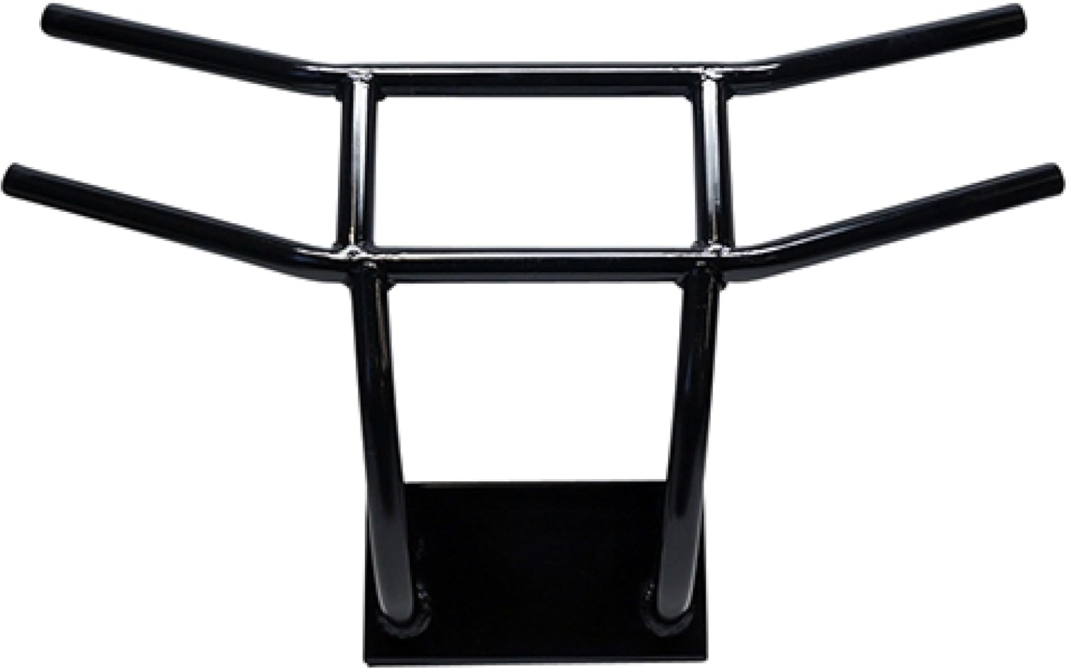 Red Hawk BG-128 Brush Guard Compatible with/Replacement for Club Car Tempo Front Black Powder Coat Steel Golf Carts