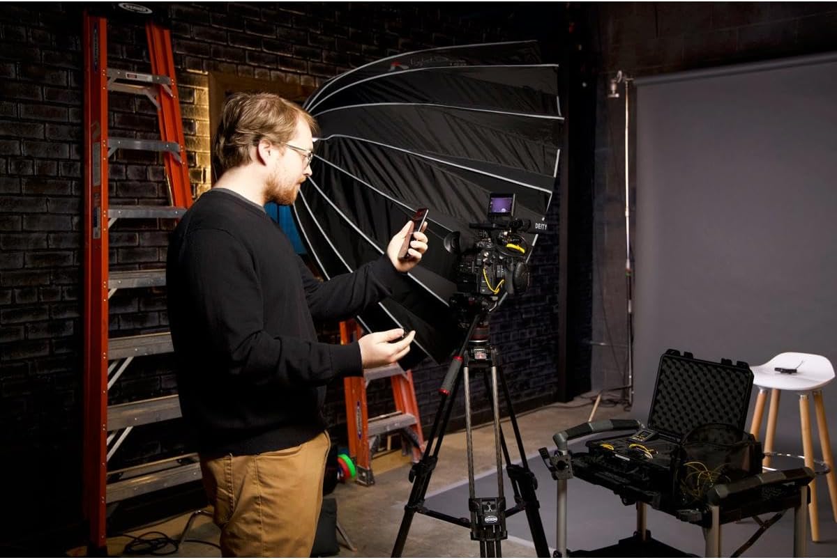 Deity TC-1 Wireless Timecode Box Generator with Locking 3.5mm Timecode Port, Bluetooth 5.0 Connectivity, and Sidus Audio App Support (Black, 3-Pack)