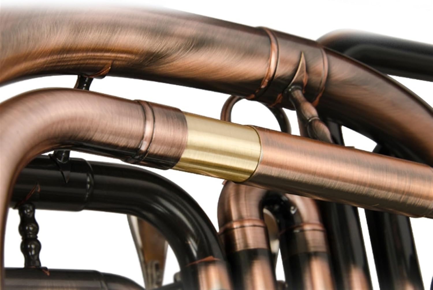 Beginner euphonium B-flat Antique Flat Key Euphonium Special Brass Body Nickel White Copper Piston White Copper Variable Tube