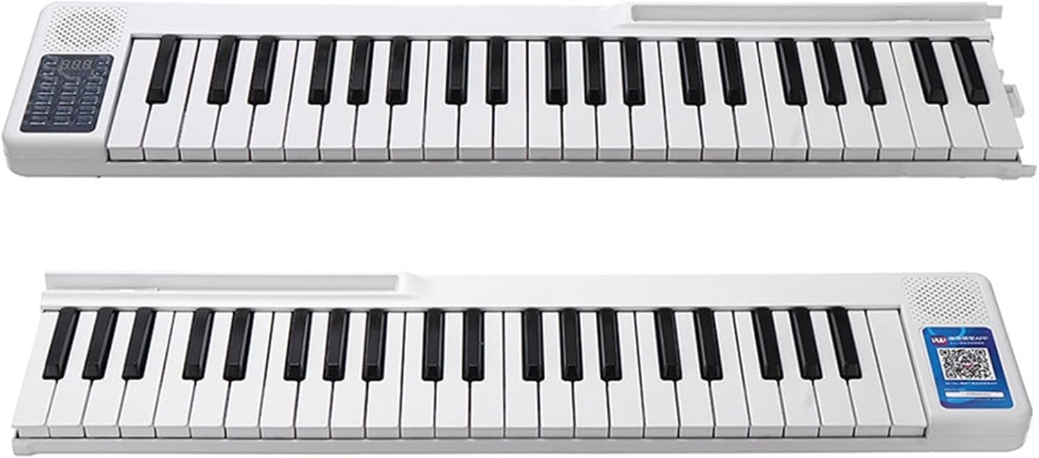 KESHUO Electric Keyboard 88 Keys Portable Splicing Piano Folding Electronic Keyboard Piano for Beginner