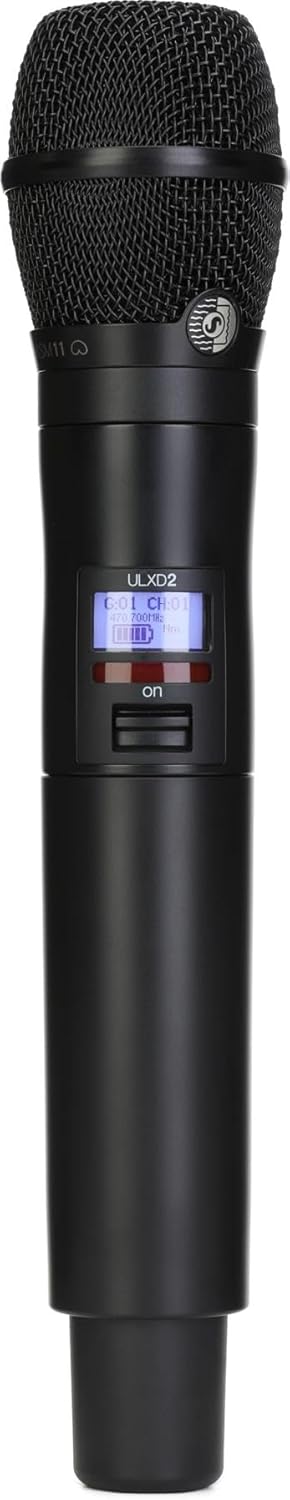 Shure ULXD2/KSM11 Wireless Handheld Microphone Transmitter - G50 Band, Black