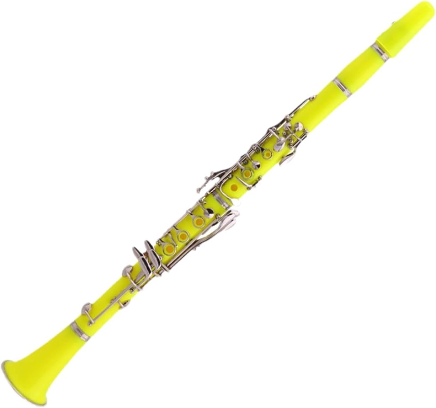 Clarinet for Adult Beginners Clarinet in B flat major playing wind instruments(Yellow)