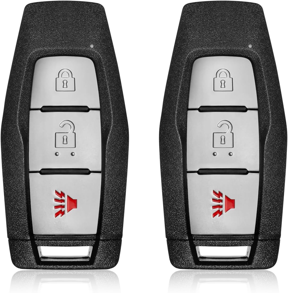2 Keylessbest Replacement for 2021 2022 2023 2024 Mitsubishi Outlander Key Fob Remote Control KR5MTXN1 3 Buttons 434MHz