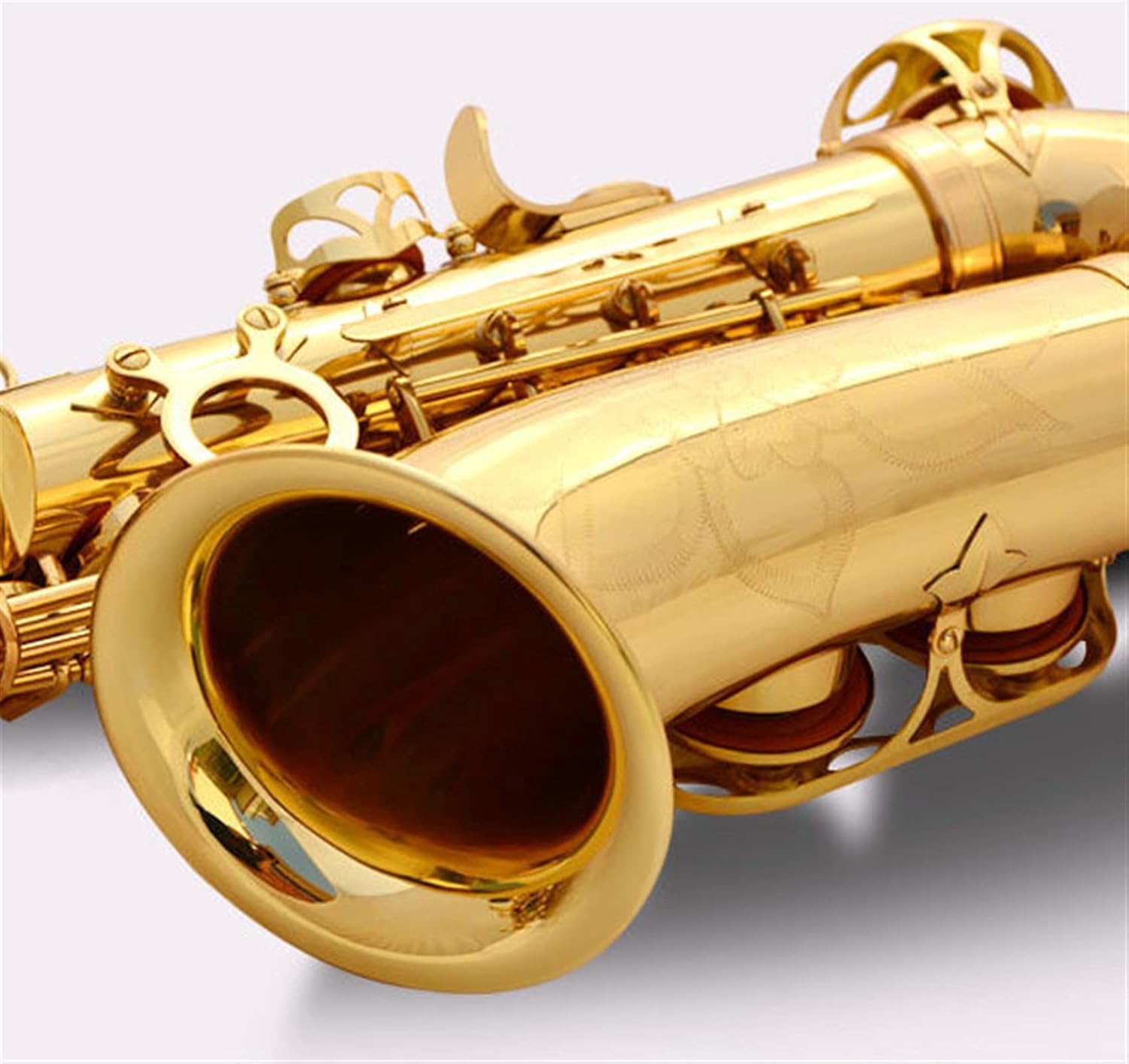 Saxophone Straight E Flat Alto Saxophone Key Type Woodwind Instrument