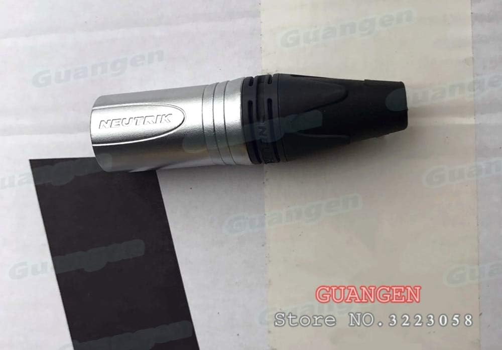 Davitu Electrical Equipments Supplies - 60pcs/lot 30pcs Male+30pcs Female Neutrik Style XLR 3-Pin Cannon Connector MIC Male connector - (Color: Black)