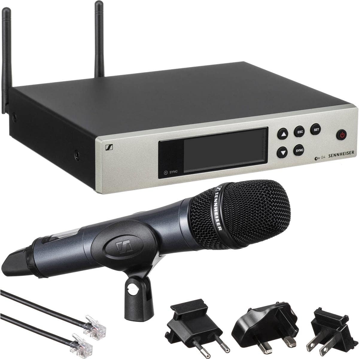 Sennheiser Pro Audio Sennheiser EW 100-845S Wireless Dynamic Supercardioid Microphone System-A Band (516-558Mhz), 100 G4-845-S-A