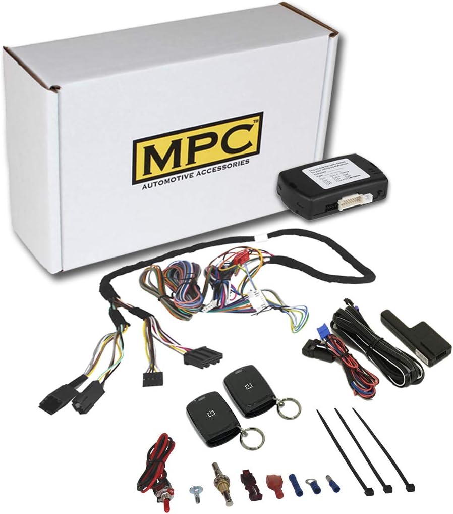 MPC Complete Plug-n-Play 1-Button Remote Start Kit Compatible with Chevrolet Express 3500 2008-2017 EZ Connect T-Harness - Firmware Preloaded